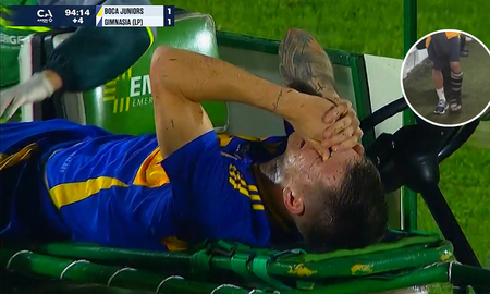 Mucha preocupación en Boca por Kevin Zenón: asi se retiró el ex Unión tras su dura lesión en la Copa Argentina Mucha preocupación en Boca por Kevin Zenón: asi se retiró el ex Unión tras su dura lesión en la Copa Argentina