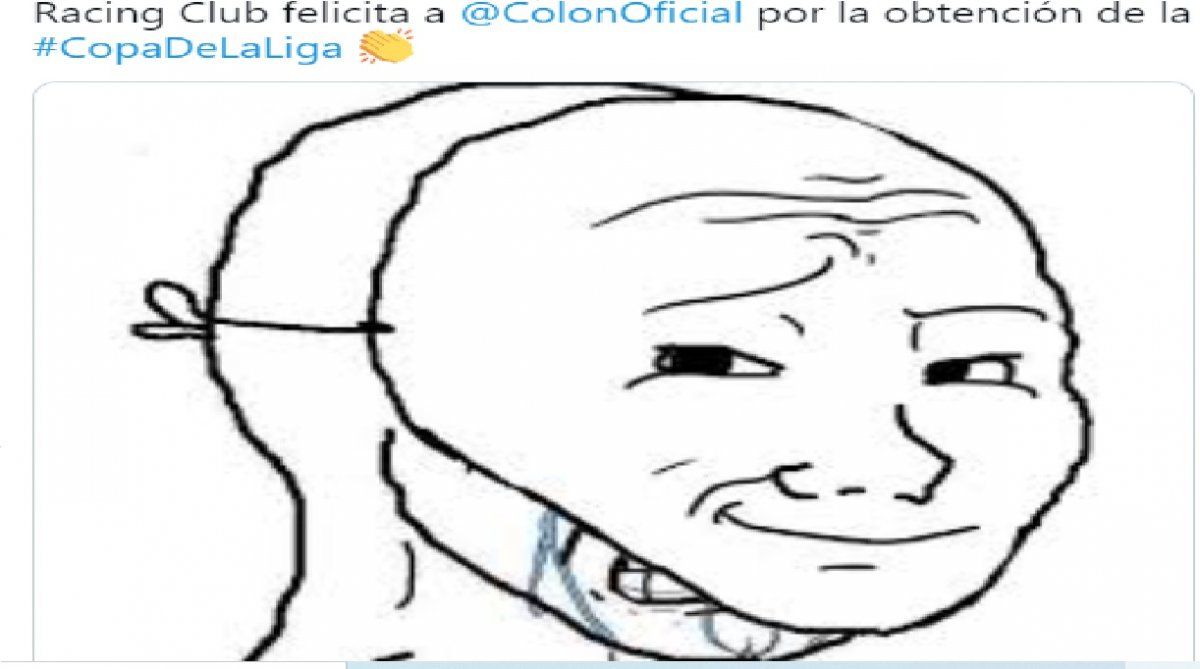Colón vs Racing: los mejores memes y comentarios
