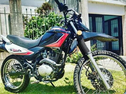 La moto que le robaron a Luciano