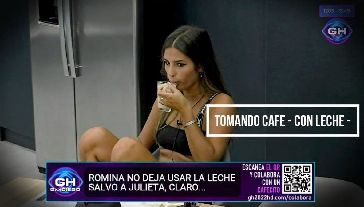 Romina Uhrig le negó leche a Camila, pero sí le dio a Julieta Poggio.