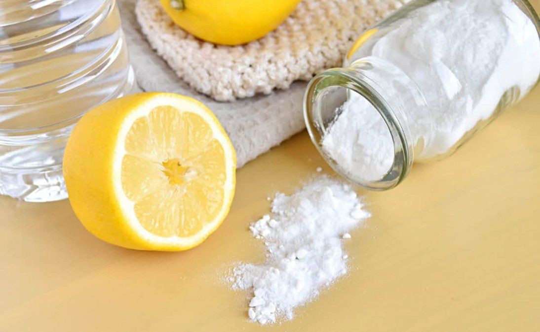 Zumo de limón con bicarbonato de sodio