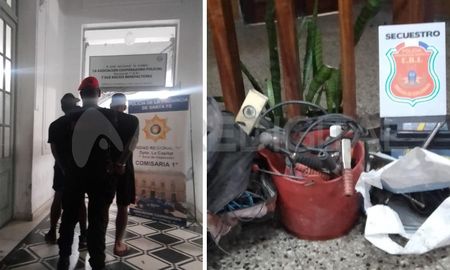 Dos detenidos por robar la batería de un auto en el Barrio Sargento Cabral Dos detenidos por robar la batería de un auto en el Barrio Sargento Cabral