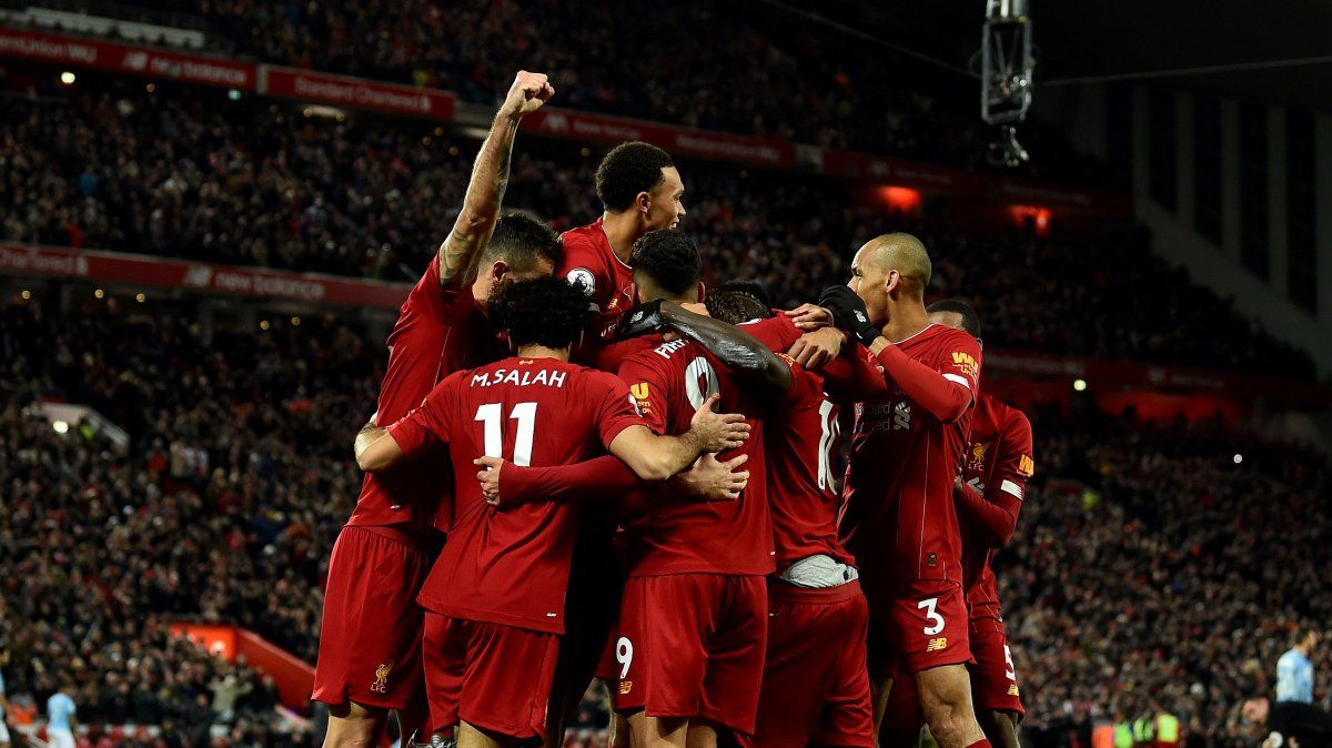 Liverpool sacó todo su caracter y venció al Manchester City en Anfield