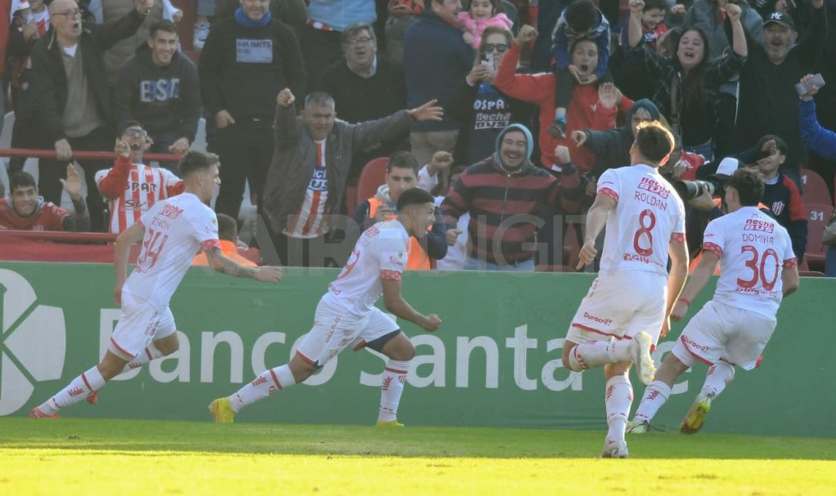 Imanol Machuca puso en ventaja a Unión sobre Lanús