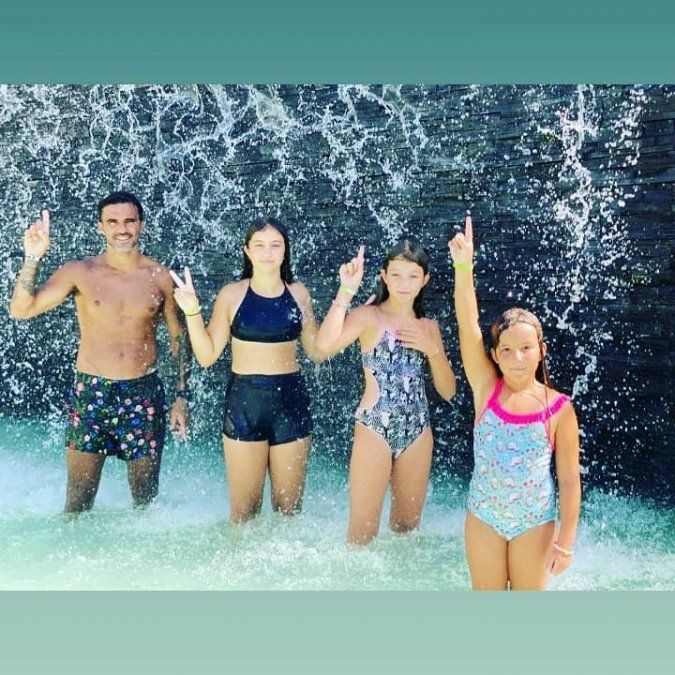 Fabián Cubero y Mica Viciconte viajaron a México 