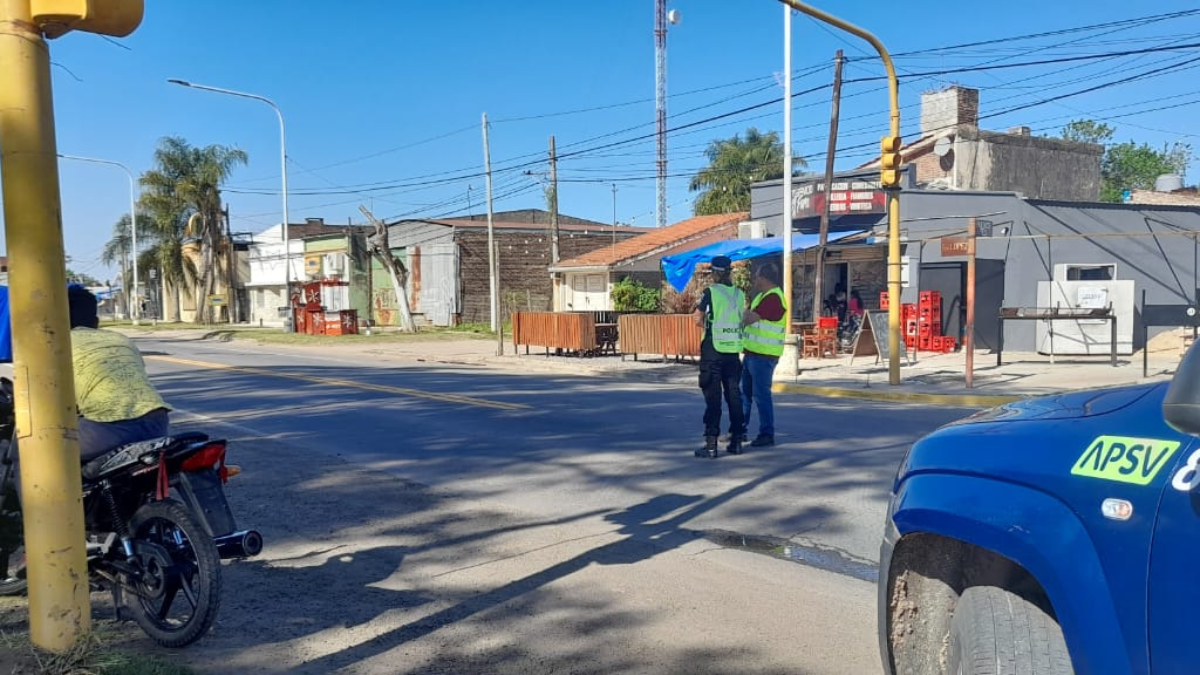 El accidente se registró en el km 447 de la ruta 11