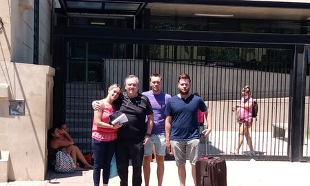 El senador Felipe Michlig estuvo internado en una habitación común y recibió oxígeno suplementario.