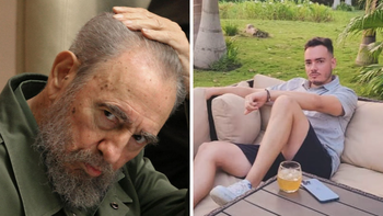 El nieto de Fidel Castro se burla de la miseria en Cuba y pasea a un Trump por La Habana