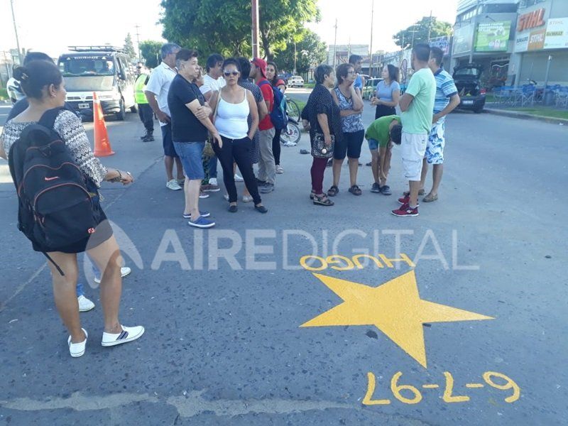 Pintaron una nueva estrella amarilla por un accidente vial