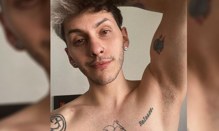 Estanislao Fernández desmintió tener un Ferrari y posó desnudo Estanislao Fernández desmintió tener un Ferrari y posó desnudo