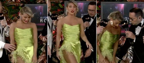 Nicole Neumann fulminó el vestido de Sol Pérez: “Hay que sacarles las plumas porque no es cruelty free”