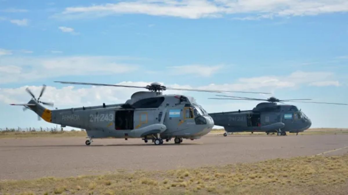 Helicópteros Sea King de la Armada Argentina. Helicópteros Sea King de la Armada Argentina.