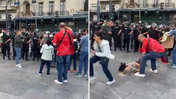 la hija de la jubilada agredida el miercoles pasado afirmo que no se toman medidas para que la gente pueda expresarse libremente