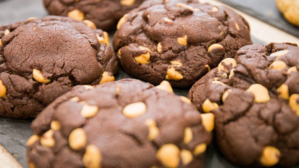 Cookies de chocolate con almendras.