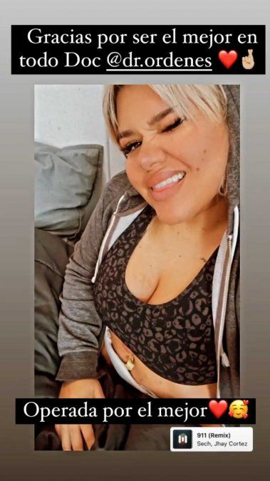 Morena Rial y una foto que generó impresión.