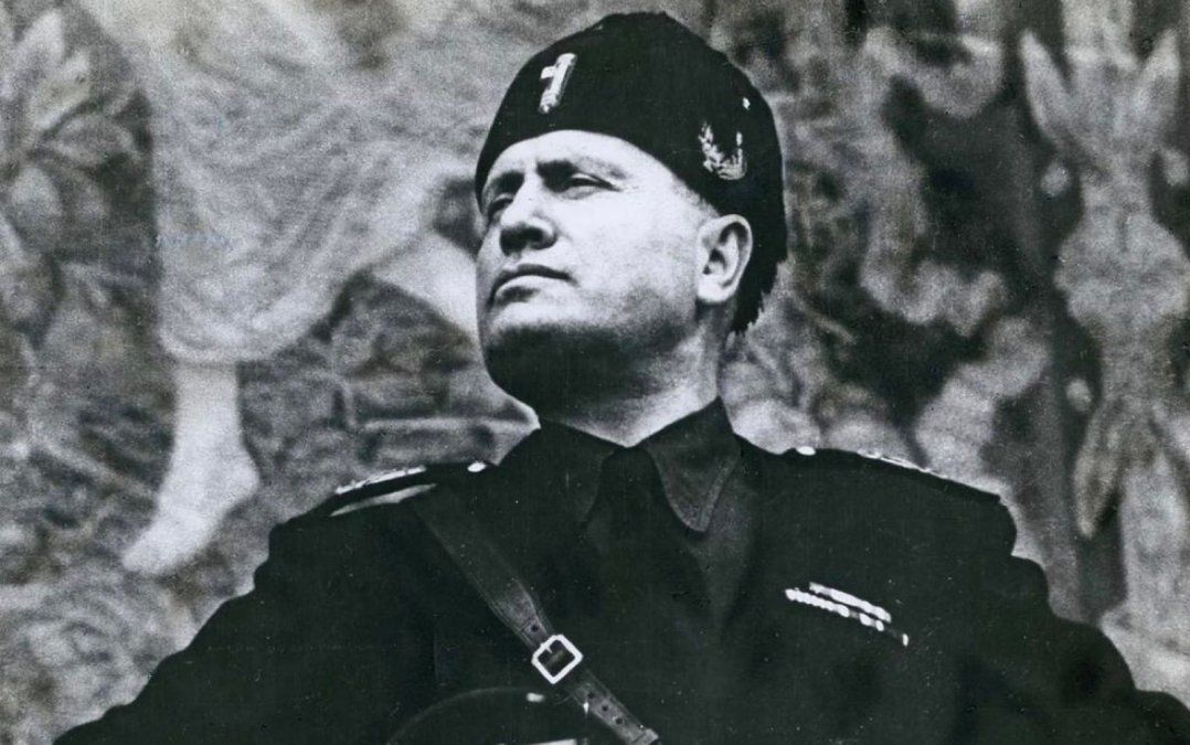 Benito Mussolini, ex dictador italiano.