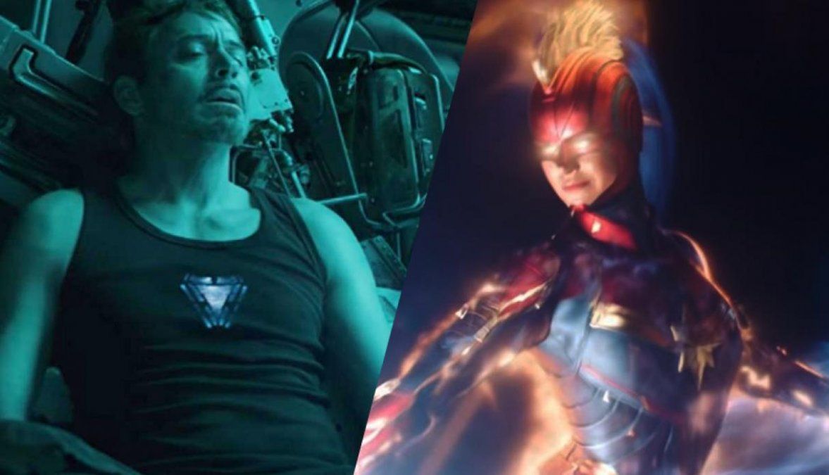 Capitana Marvel no encontró a Tony por casualidad en “Endgame”