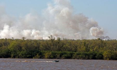 La islas del Delta de Paraná sufren graves incendios desde hace meses. La islas del Delta de Paraná sufren graves incendios desde hace meses.