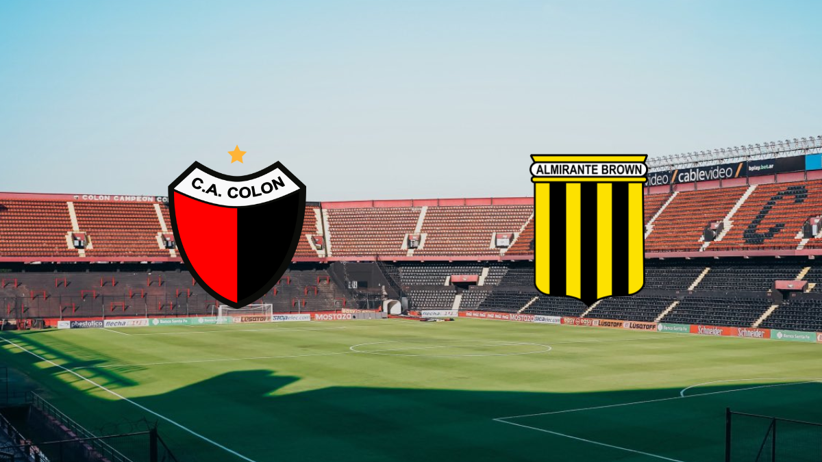 Por dónde se podrá ver el partido de Colón vs. Almirante Brown.