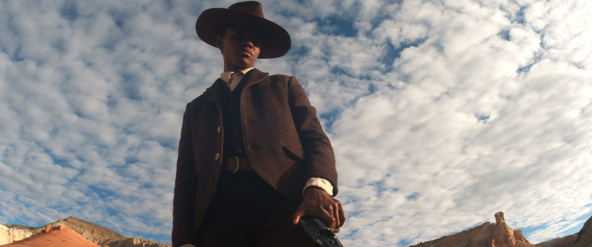El imperdible western que dura 1h 42m protagonizado por Letitia Wright