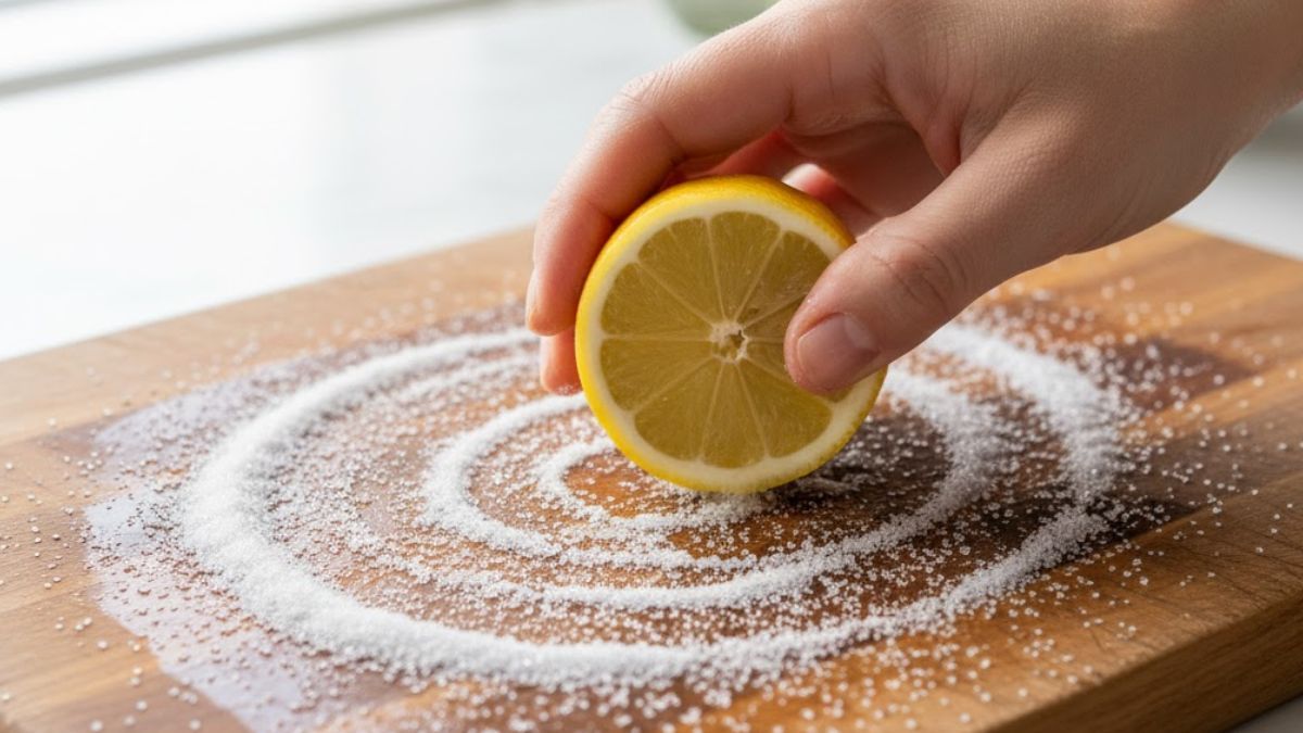 Puede servir para limpiar tablas de madera.
