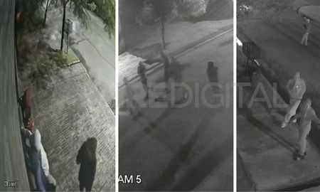 Ciudad de Santa Fe: imágenes de las cámaras de seguridad aportadas por los vecinos. Ciudad de Santa Fe: imágenes de las cámaras de seguridad aportadas por los vecinos.