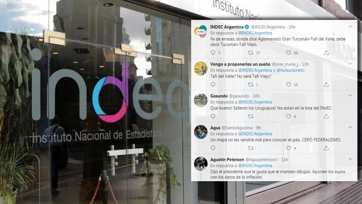 El Indec confundió a Tafí Viejo con Tafí del Valle en las redes sociales