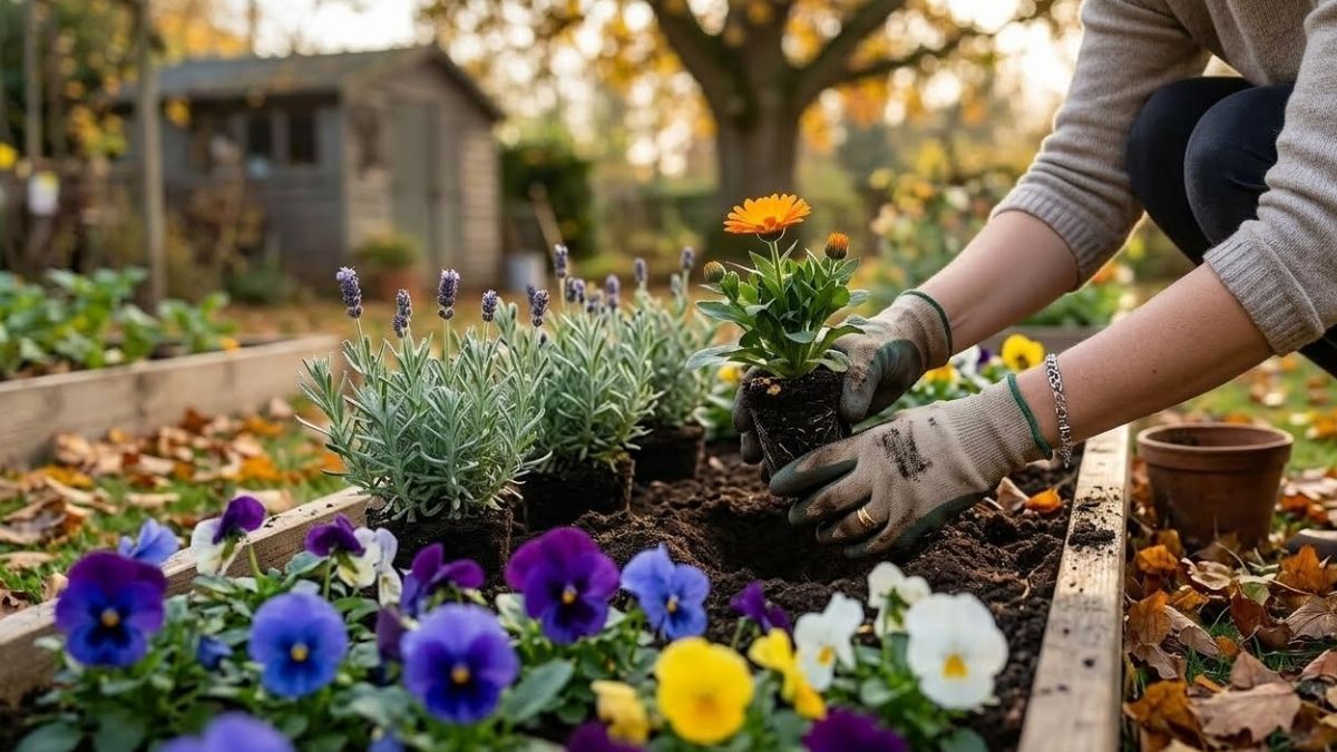 Colocar tenedores en la tierra ayuda a proteger las plantas de animales. Colocar tenedores en la tierra ayuda a proteger las plantas de animales.