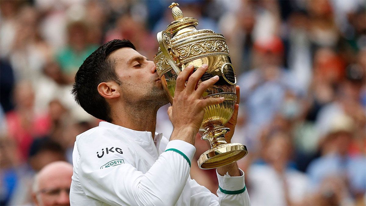 Djokovic conquistó Wimbledon luego de dos semanas perfectas.