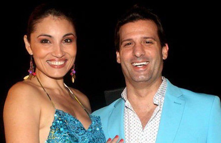 José María Listorti y su esposa.