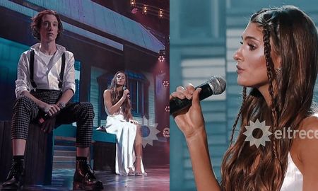 Lola Latorre y Lucas Spadafora en el Cantando 2020 Lola Latorre y Lucas Spadafora en el Cantando 2020