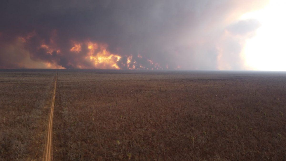 Paraguay es uno de los países más afectados por los incendios forestales en 2021.
