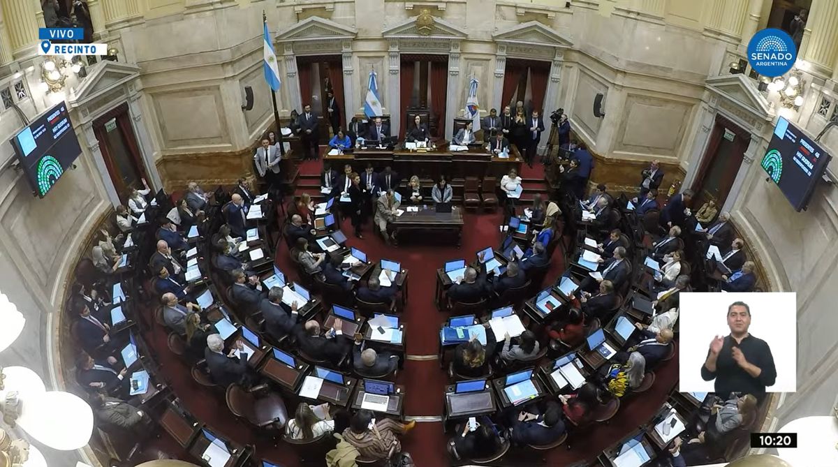 Ley Bases: hay quórum y el Senado comenzó el debate del proyecto clave para Javier Milei. Ley Bases: hay quórum y el Senado comenzó el debate del proyecto clave para Javier Milei. 