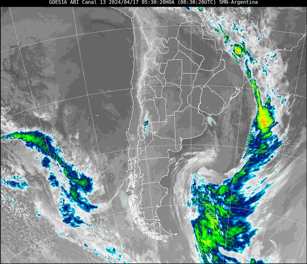 Imagen satelital de la provincia de Santa Fe. Imagen satelital de la provincia de Santa Fe. 