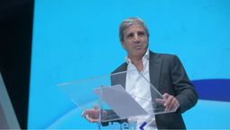 El ministro de Economía, Luis Caputo, habló tras el discurso de Milei y ratificó el rumbo económico