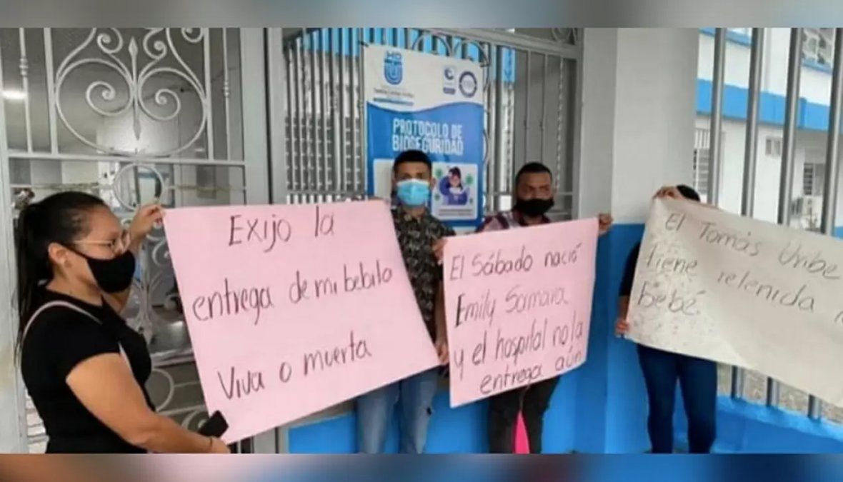 Familia denuncia que hospital les entregó una rata muerta en vez del cuerpo de su bebé