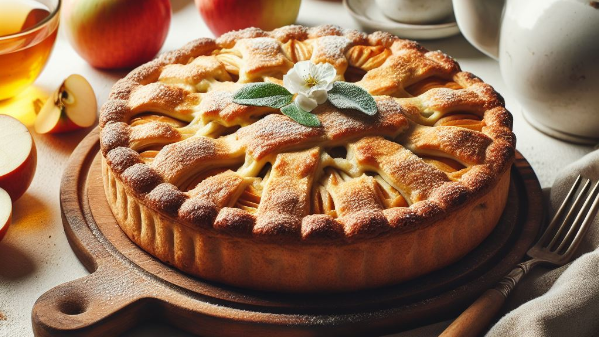 El pie inglés de manzana es un postre delicioso y sencillo de hacer en casa, perfecto para la merienda familiar. El pie inglés de manzana es un postre delicioso y sencillo de hacer en casa, perfecto para la merienda familiar.
