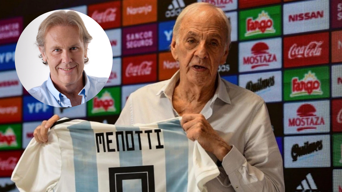 Gonzalo Bonadeo despidió a César Menotti.