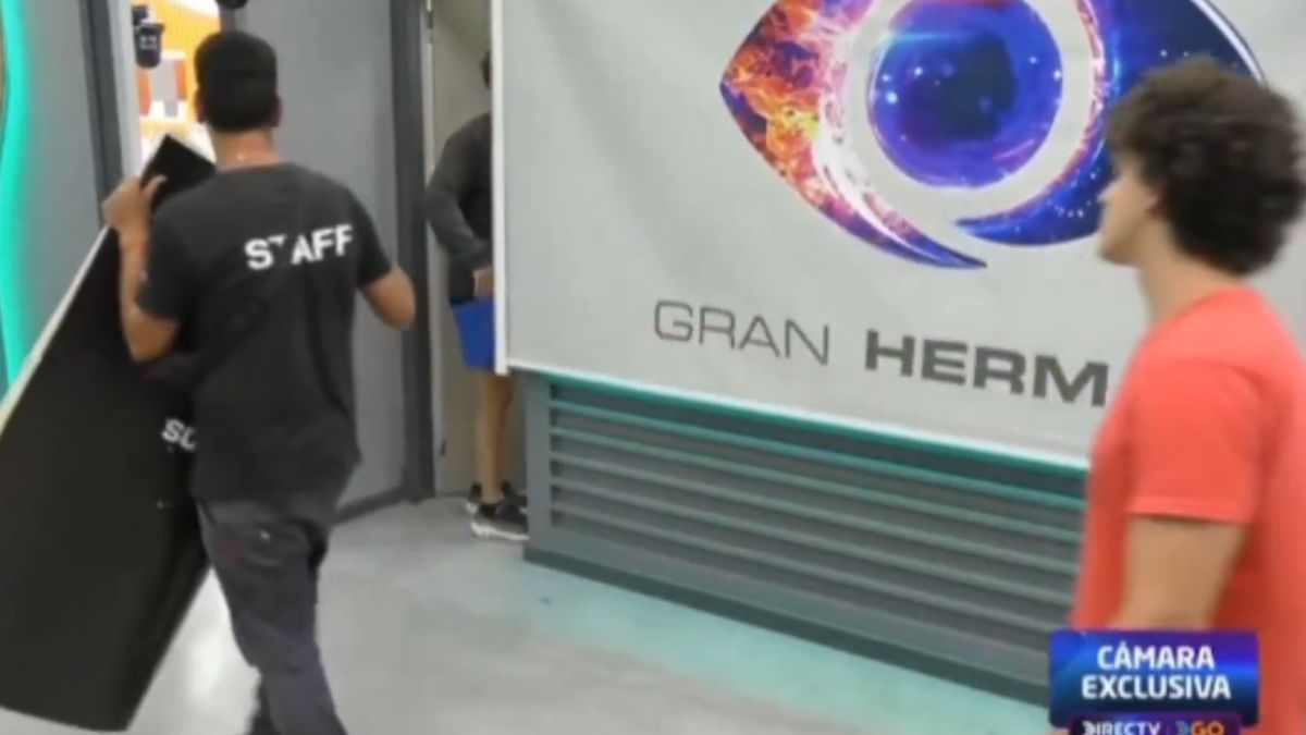 Un participante de Gran Hermano rompió el aislamiento. Un participante de Gran Hermano rompió el aislamiento.