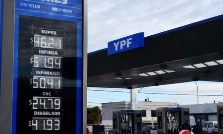 ypf suspendio la suba del 5% en los combustibles ypf suspendio la suba del 5% en los combustibles