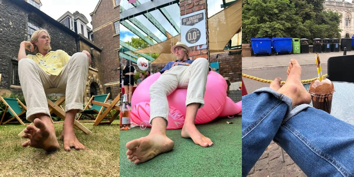 Se aburrió de usar zapatos, le pidieron fotos de sus pies y ahora explota en OnlyFans