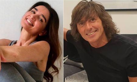 Gustavo Bermúdez recibe el 2021 enamorado de Verónica Varano. Gustavo Bermúdez recibe el 2021 enamorado de Verónica Varano.