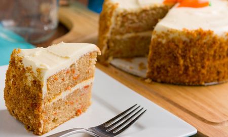 La receta para hacer una torta de zanahoria sin harina. La receta para hacer una torta de zanahoria sin harina.