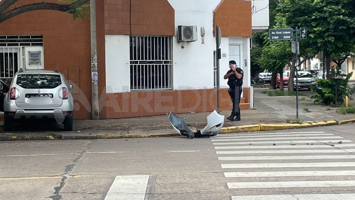 Impactante Accidente En Barrio Sur Dos Autos Chocaron Y Uno Termin