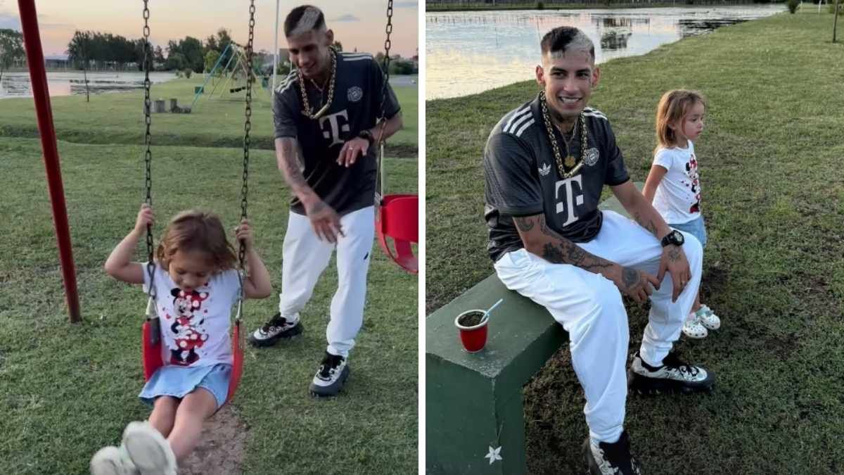 L-Gnate disfrutó de una tarde con su hija de 3 años, según mostró en su Instagram. L-Gnate disfrutó de una tarde con su hija de 3 años, según mostró en su Instagram.