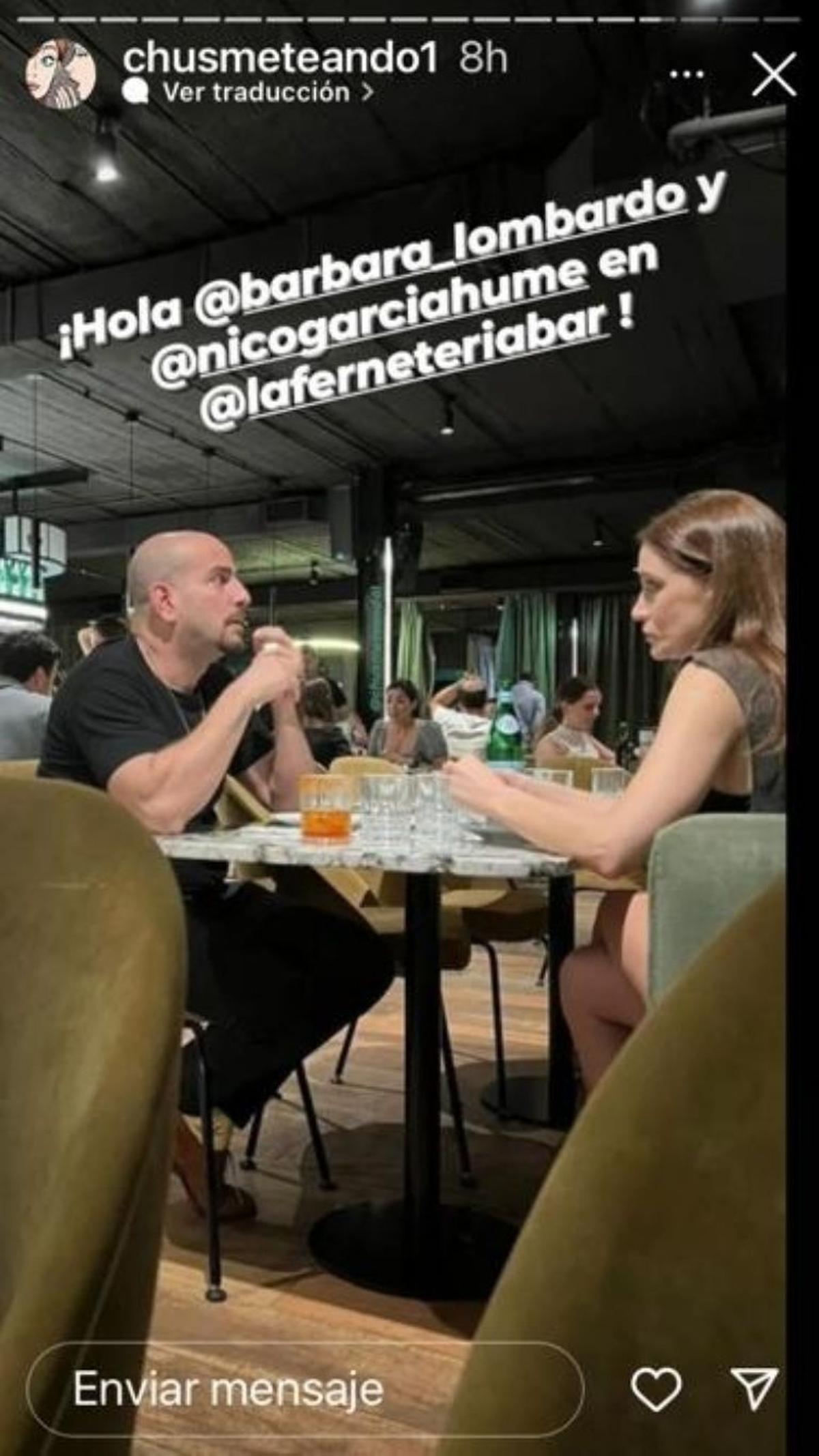 Qui&eacute;n ser&iacute;a la nueva conquista de B&aacute;rbara Lombardo.