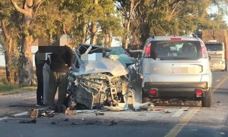 El siniestro ocurrió en el kilómetro 759 de la Ruta Nacional 9, en cercanías de Sinsacate.