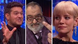 El ida y vuelta de Michael Bublé y Lily Allen al hablar de Jorge Lanata.