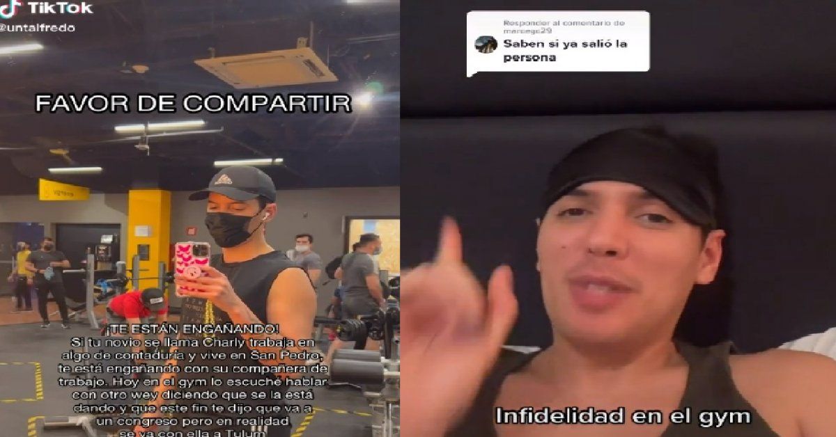 Descubrió que un hombre era infiel y lo subió a las redes para que la novia lo viera: Obvio que la amo