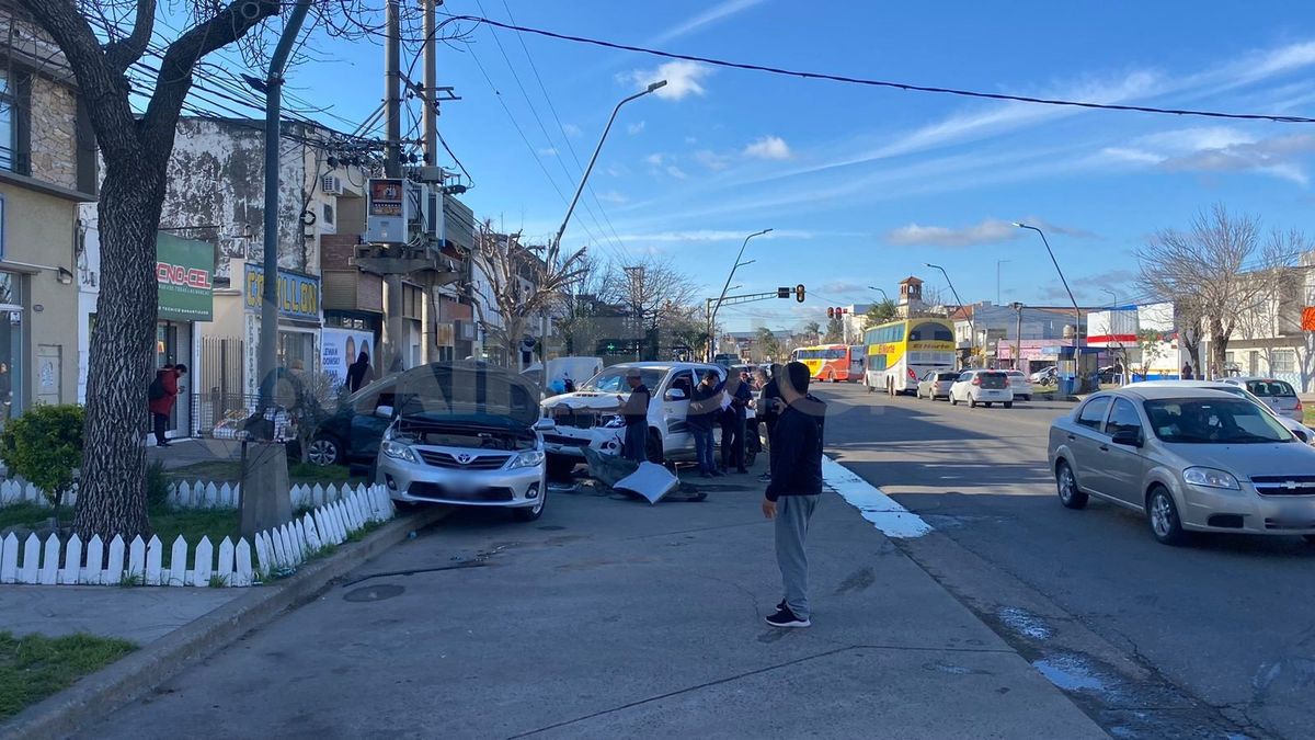 El hecho ocurrió este viernes alrededor de las 16 en la intersección de Aristóbulo del Valle y Llerena.